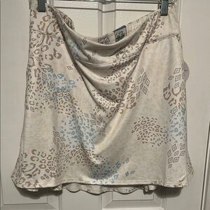 Coral Bay Leopard Print Golf Skirt